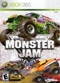 Monster Jam Xbox 360  box art